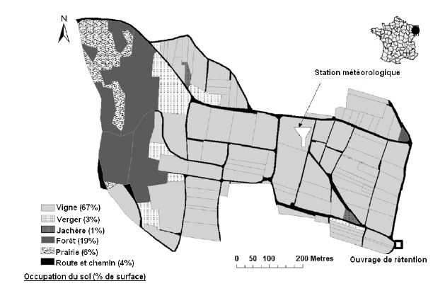 Bassin versant de Hohrain-Rouffach (Grégoire et Al.,2010)