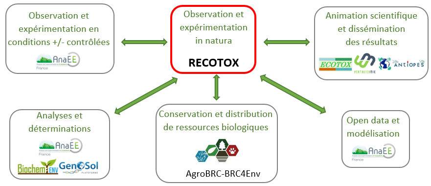Intégration de RECOTOX au sein d'une structure française encourageant la recherche agro-environnementale et en écotoxicologie
